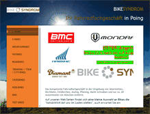 Tablet Screenshot of bikesyndrom.com